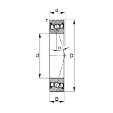 SS HSS71907-C-T-P4S, {(dio)(ji)Ɍ(du)b|  = 15ɂ(c)ܷǽ|Ӈ(yn)