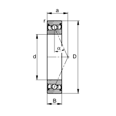 SS HSS71904-E-T-P4S, {(dio)(ji)Ɍ(du)b|  = 25㣬ɂ(c)ܷǽ|ƹ