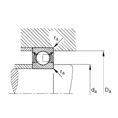 S 6201-2Z, (j) DIN 625-1 (bio)(zhn)Ҫߴ, ɂ(c)g϶ܷ