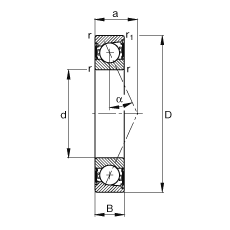 SS B7006-E-2RSD-T-P4S, {(dio)(ji)Ɍ(du)b|  = 25ɂ(c)ܷ⣬ǽ|ƹ