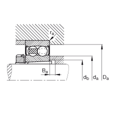 {(dio)S 2211-K-2RS-TVH-C3 + H311, (j) DIN 630  DIN 5415 (bio)(zhn)Ҫߴ, F׺;oɂ(c)ܷ