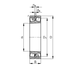 {(dio)ĝLS 239/850-K-MB, (j) DIN 635-2 ˜ʵҪߴ, FF 1:12