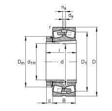 {ĝLS 23238-B-K-MB + H2338, (j) DIN 635-2 ˜ʵҪߴ, F׺;o