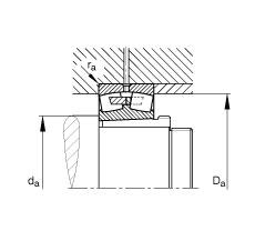 {ĝLS 23238-B-K-MB + AH3238G, (j) DIN 635-2 ˜ʵҪߴ, F׺ж